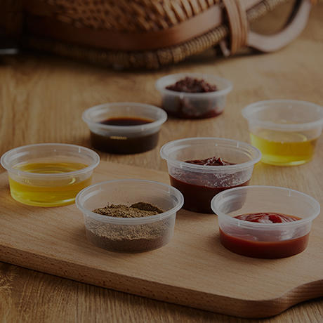 Compostable Sauce Cups