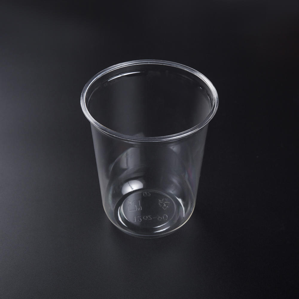 12oz clear PLA compostable U cup/Bella cup