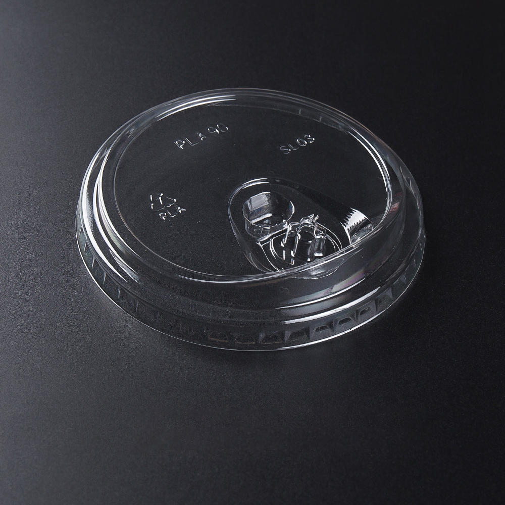 90 series clear PLA sipper lid