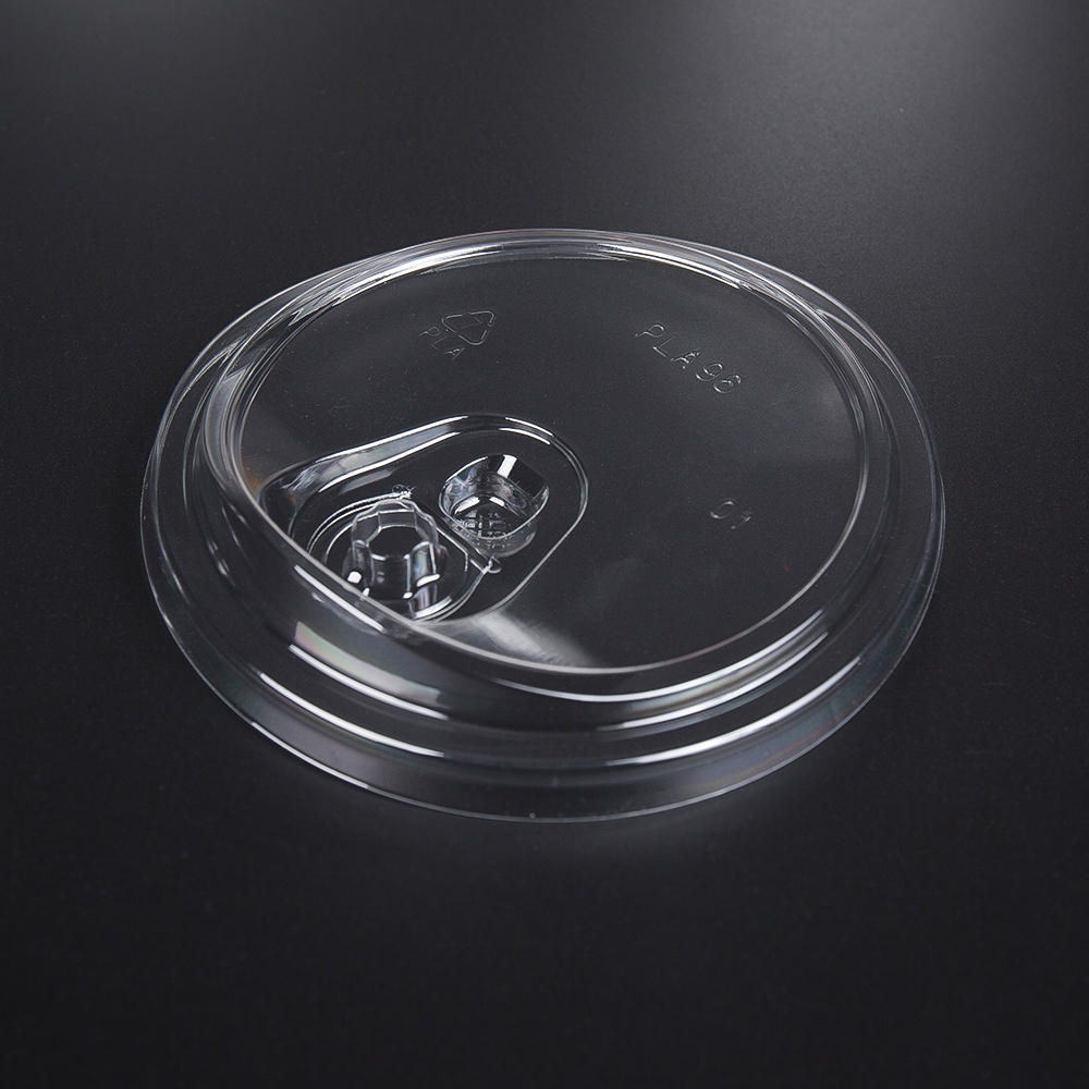 96 series clear PLA sipper lid