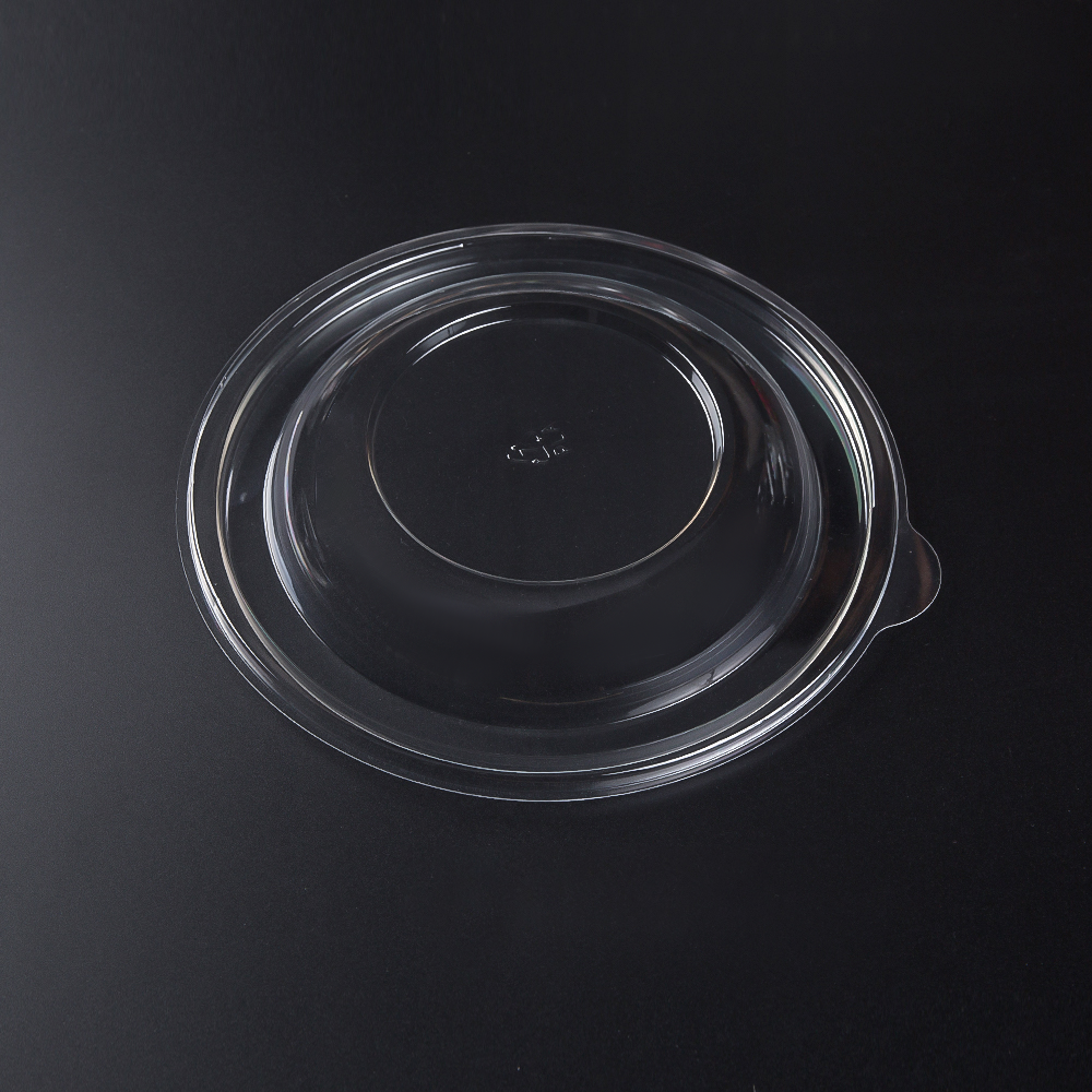 Clear PLA lid for salad bowl-183mm dia