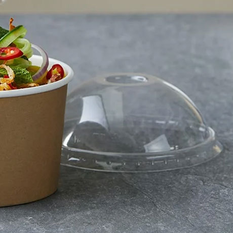 Can PLA Compostable Salad Bowls Safely Accommodate Hot Foods?