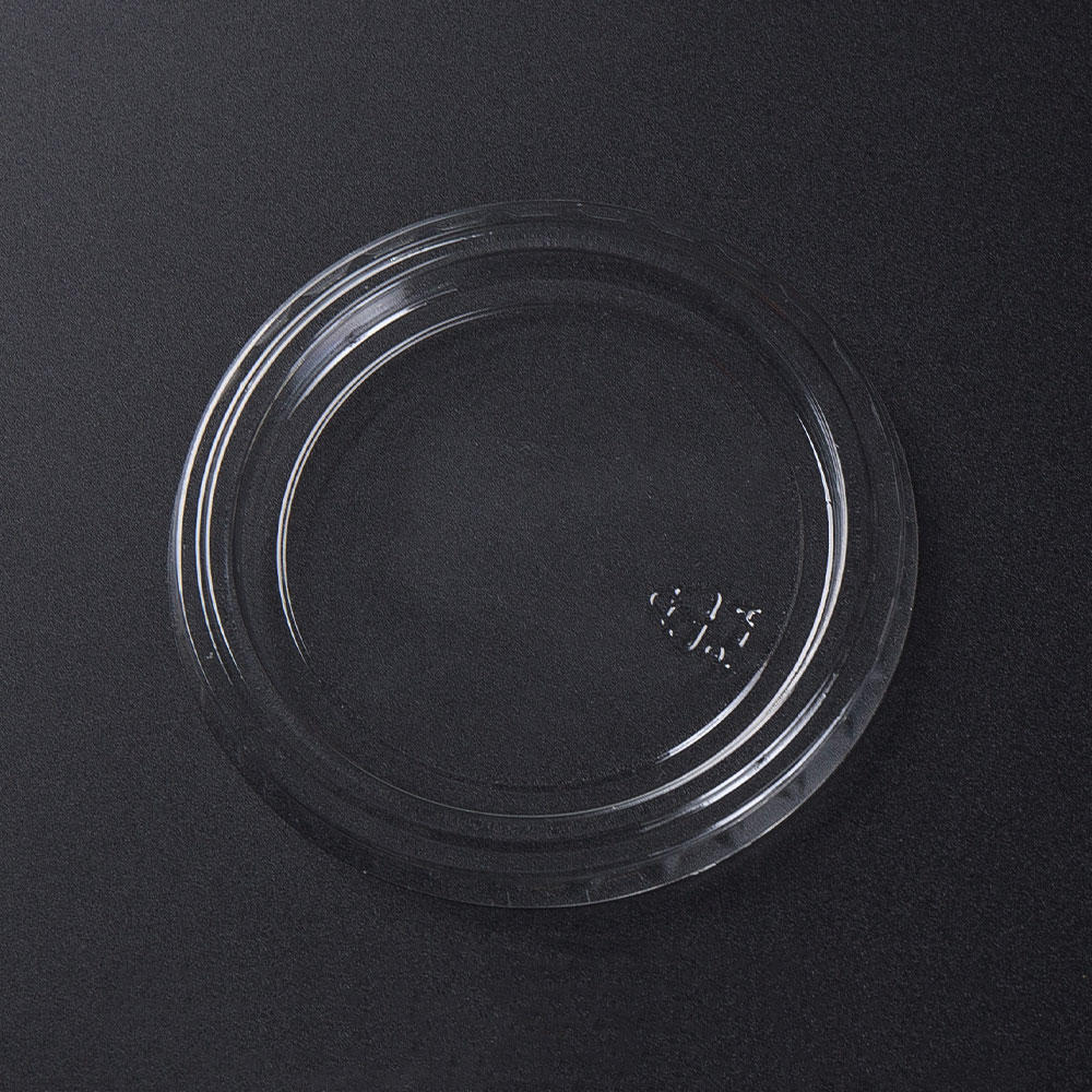 70 Series Clear PLA Flat lid for 4oz sauce cup