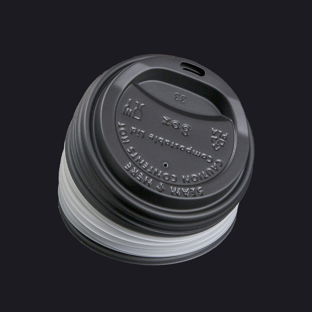 80 series CPLA hot/coffee cup lid