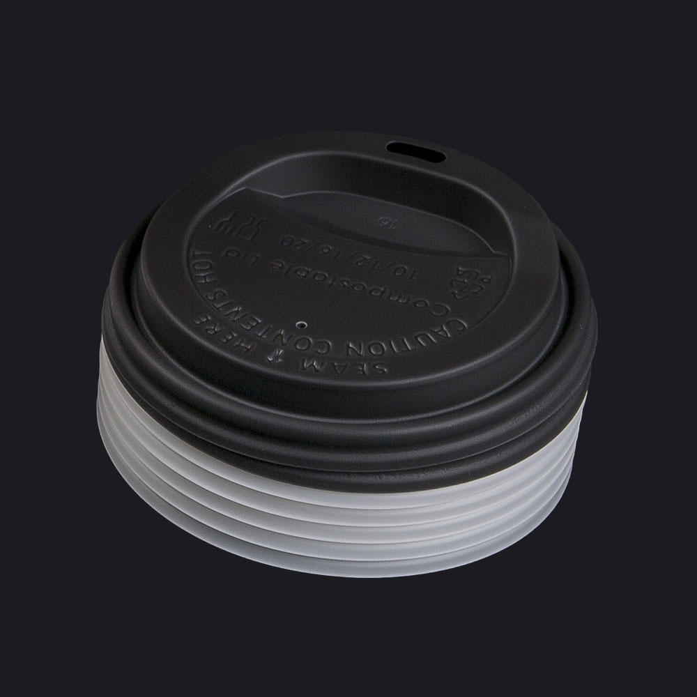 90 series CPLA hot/coffee cup lid