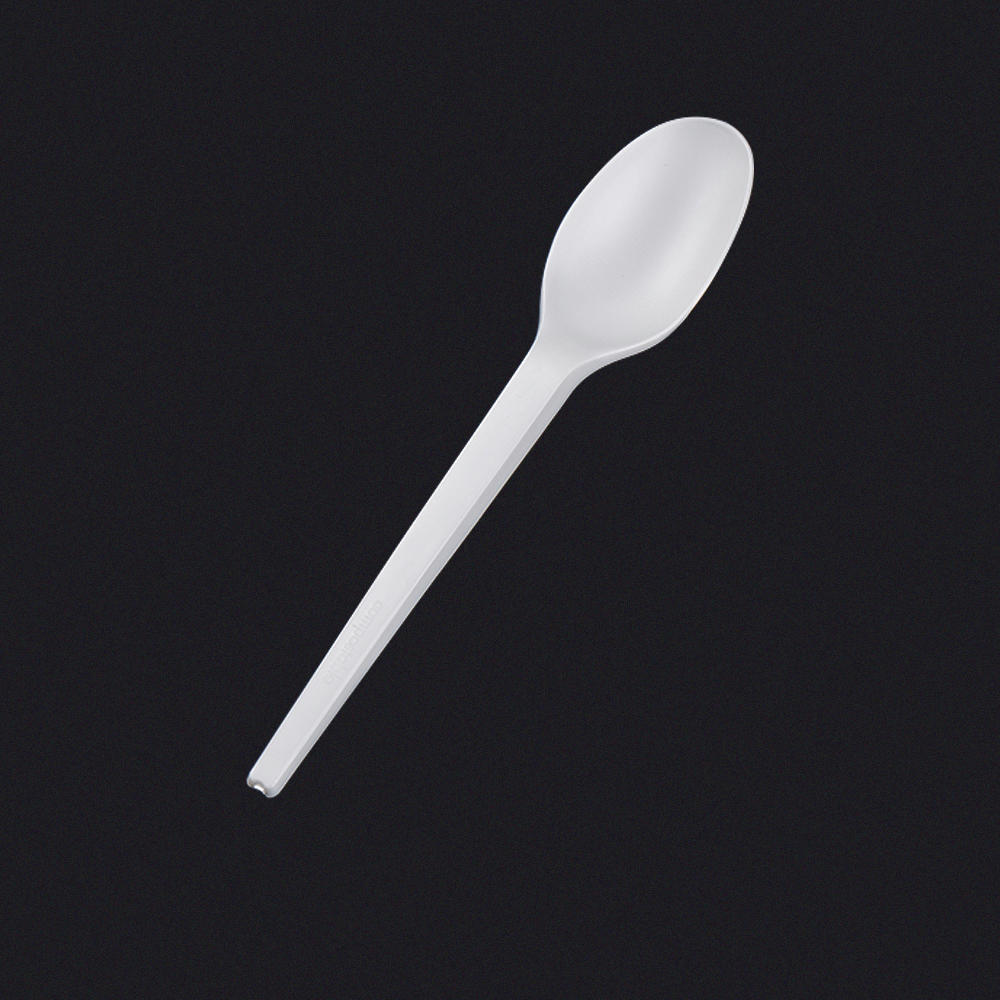 6.5' CPLA compostable spoon