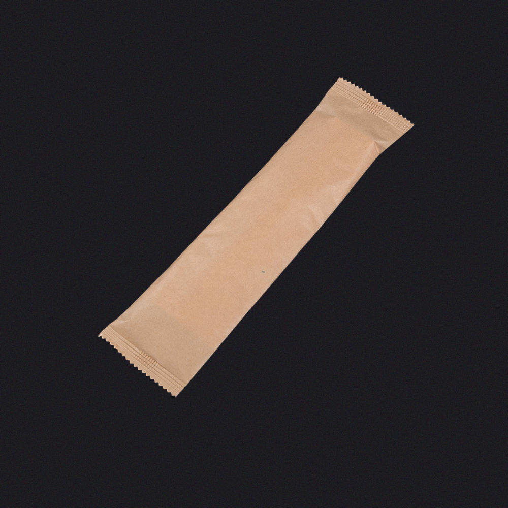 7' CPLA Individual wrapped knife (kraft paper bag,with napkin)