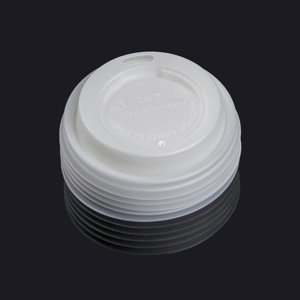 85 series CPLA hot/coffee cup lid