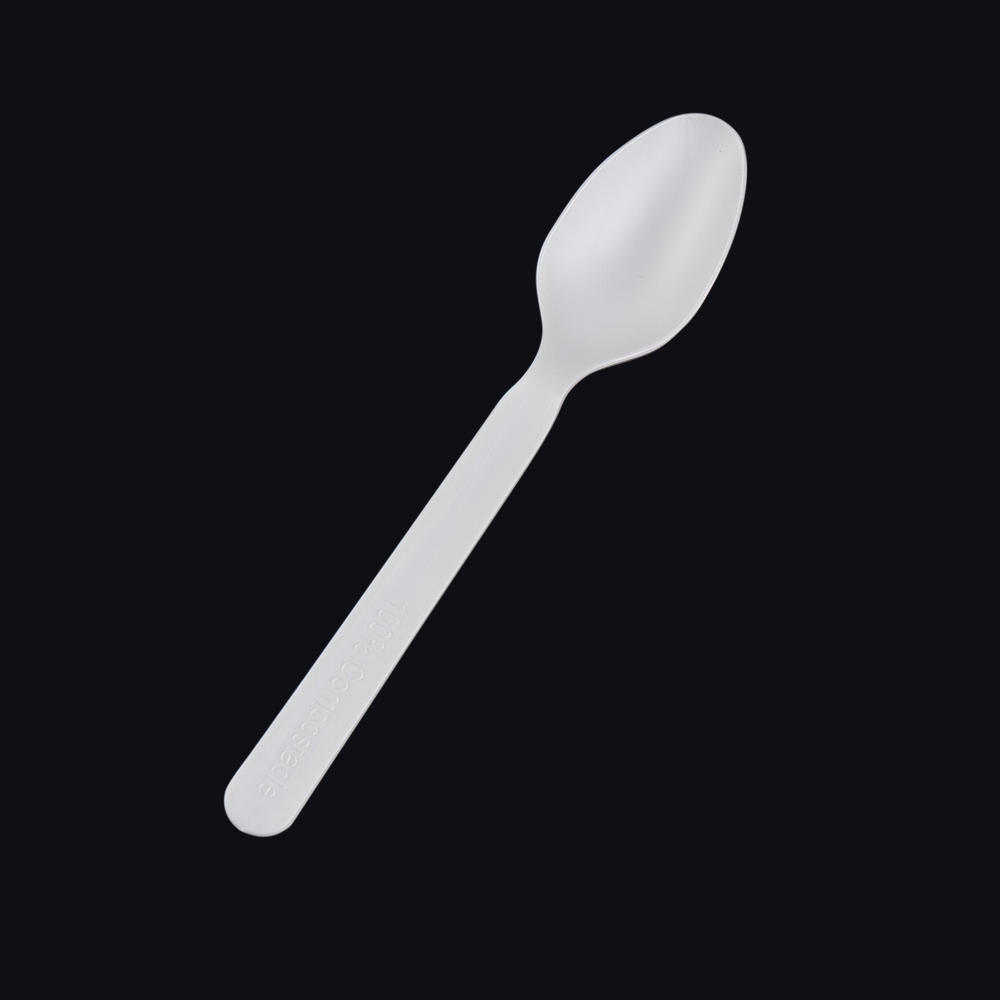 7' CPLA compostable spoon